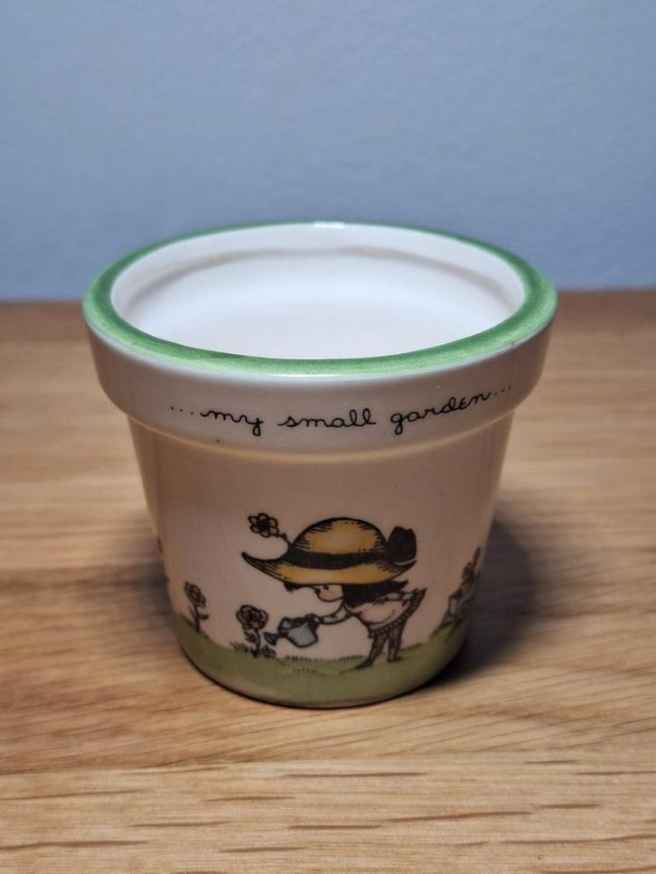 Vintage Joan Walsh Anglund Bloempot - 1970s, Antiek en Kunst, Curiosa en Brocante, Ophalen of Verzenden