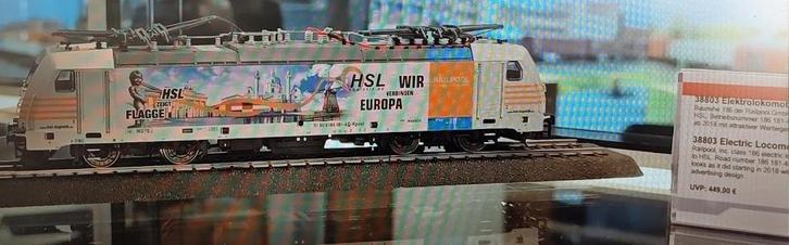 Marklin 38803 BR186 HSL locomotief, Hobby en Vrije tijd, Modeltreinen | H0, Nieuw, Locomotief, Wisselstroom, Märklin, Ophalen of Verzenden