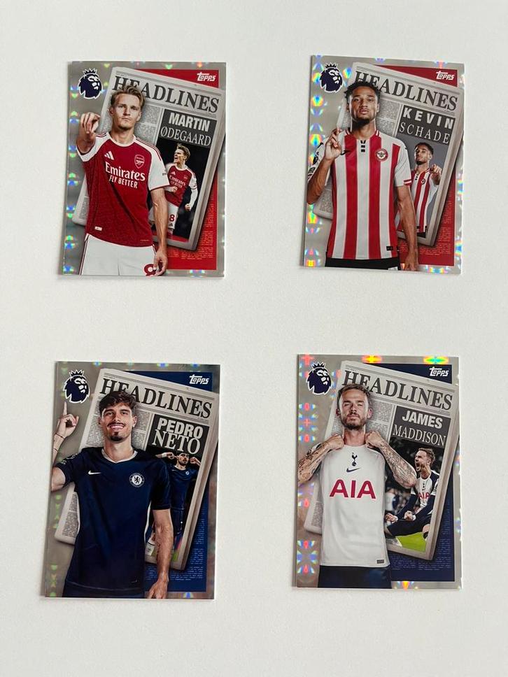 Topps Premier League 2026 Headlines kaarten, Hobby en Vrije tijd, Stickers en Plaatjes, Zo goed als nieuw, Plaatje, Ophalen of Verzenden