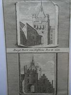 gravure Burchtpoort Kelfkensbos Burchtstraat Nijmegen 1780, Antiek en Kunst, Kunst | Etsen en Gravures, Verzenden