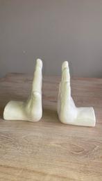 Vintage boekensteunen handen, Ophalen of Verzenden, Zo goed als nieuw, Overige materialen, Minder dan 25 cm