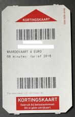Parkeerkaart 4 euro VMUC - P2, Tickets en Kaartjes, Eén persoon