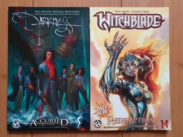 The Darkness Accursed Volume 3 & Witchblade Redemption 1 beschikbaar voor biedingen