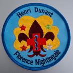 Henri Dunant Florence Nightingale Scouting Padvinderij, Ophalen of Verzenden, Zo goed als nieuw, Embleem, Speld of Insigne