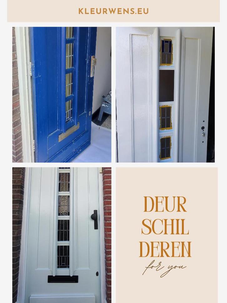 Goedkope lakwerk kozijnen en deuren Brabant, Diensten en Vakmensen, Schilders en Behangers, Behangen, Binnenschilderwerk, Buitenschilderwerk