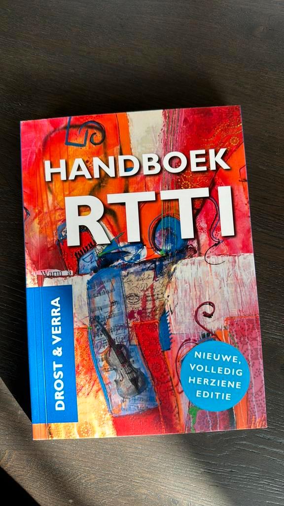 Handboek RTTI, Boeken, Studieboeken en Cursussen, Nieuw, HBO, Ophalen of Verzenden