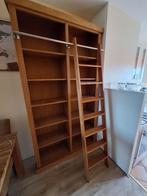 Boekenkast met trap(op te halen in Haarlem noord), Huis en Inrichting, Kasten | Boekenkasten, 25 tot 50 cm, Zo goed als nieuw