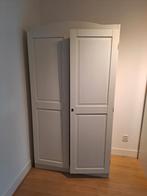 Witte kast / kledingkast met deuren, Huis en Inrichting, Kasten | Kledingkasten, Ophalen, Gebruikt, 100 tot 150 cm, 150 tot 200 cm