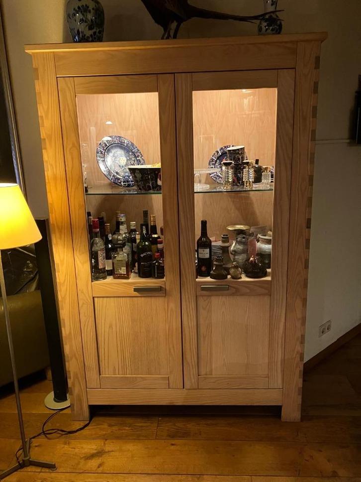 Buffetkast | met verlichting, Huis en Inrichting, Kasten | Buffetkasten, Gebruikt, 150 tot 200 cm, 100 tot 150 cm, 25 tot 50 cm