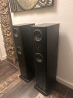 Phonar P200 mk-IIs UK Zwart - Speakerset, Gebruikt, 120 watt of meer, Front, Rear of Stereo speakers, Ophalen