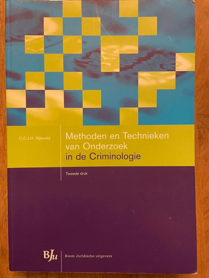 Methoden en Technieken van Onderzoek in de Criminologie, Boeken, Wetenschap, Gelezen, Sociale wetenschap, Ophalen of Verzenden