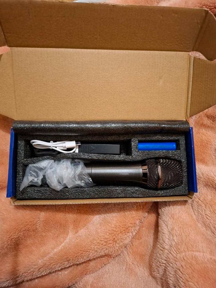 Draadloze Zangmicrofoon - Nieuw in Doos!, Muziek en Instrumenten, Microfoons, Nieuw, Zangmicrofoon, Draadloos, Ophalen of Verzenden