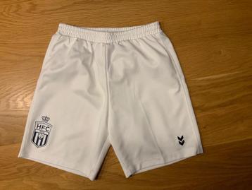 Kon. HFC wit wedstrijdbroekje maat 152 beschikbaar voor biedingen