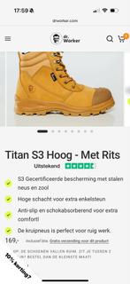Dr. Worker Titan S3 Werkschoenen Maat 43, Ophalen of Verzenden, Nieuw, Bruin, Werkschoenen