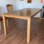 Eikenhout eettafel., Huis en Inrichting, Tafels | Eettafels, 50 tot 100 cm, Rechthoekig, Eikenhout, Zo goed als nieuw