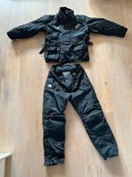 Motoline Aero Tex zwart XL jas en broek. Uitritsbaarvoering, Motoren, Kleding | Motorkleding, Ophalen of Verzenden