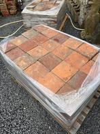 Antieke terracotta tegels, Antiek en Kunst, Antiek | Wandborden en Tegels, Ophalen