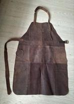 BBQ-schort, bruin leder/leer, nieuwstaat., Ophalen of Verzenden, Nieuw