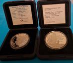Aruba 10 florin 2002 Huwelijk en 25 florin 1992 Olympisch, Koningin Beatrix, Zilver, Overige waardes, Verzenden