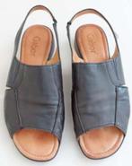 Gabor sandalen, maat 40,5, bovenzijde donkerblauw leer, Kleding | Dames, Schoenen, Blauw, Gabor, Gedragen, Sandalen of Muiltjes