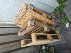 5 stuks mini pallets 60x80 gratis af te halen in Tilburg, Tuin en Terras, Haardhout, Minder dan 3 m³, Ophalen, Overige houtsoorten