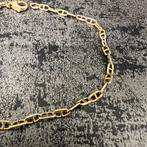 14 karaats gouden armband massief flat magnum, Sieraden, Tassen en Uiterlijk, Armbanden, Ophalen of Verzenden, Nieuw, Goud
