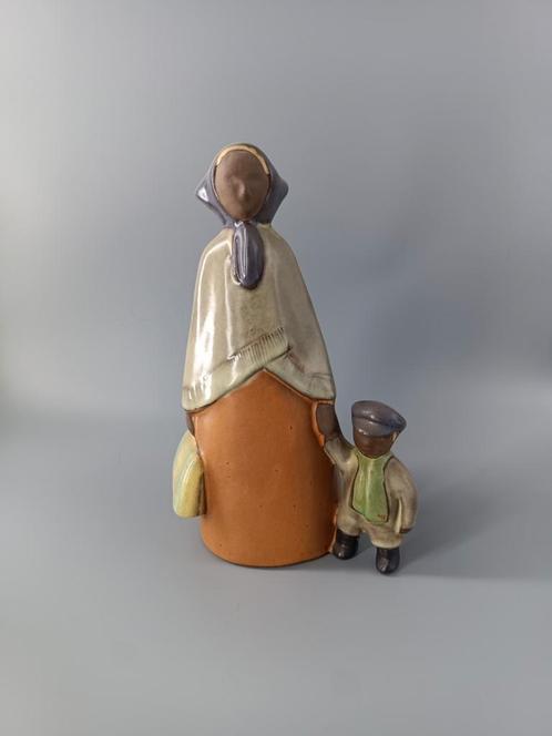Vintage keramiek beeld van Elsi Bourelius voor Jie Gantofta, Antiek en Kunst, Kunst | Beelden en Houtsnijwerken, Ophalen of Verzenden