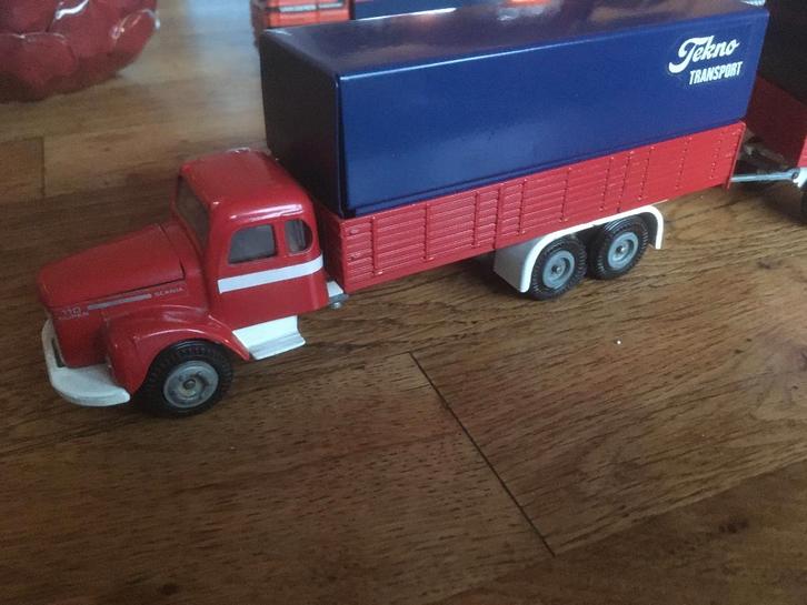 Scania 110 Super torpedo Tekno, Hobby en Vrije tijd, Modelauto's | 1:50, Nieuw, Bus of Vrachtwagen, Tekno, Ophalen of Verzenden