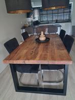 Eettafel, Huis en Inrichting, Tafels | Eettafels, Ophalen, Mangohout, 200 cm of meer, 50 tot 100 cm