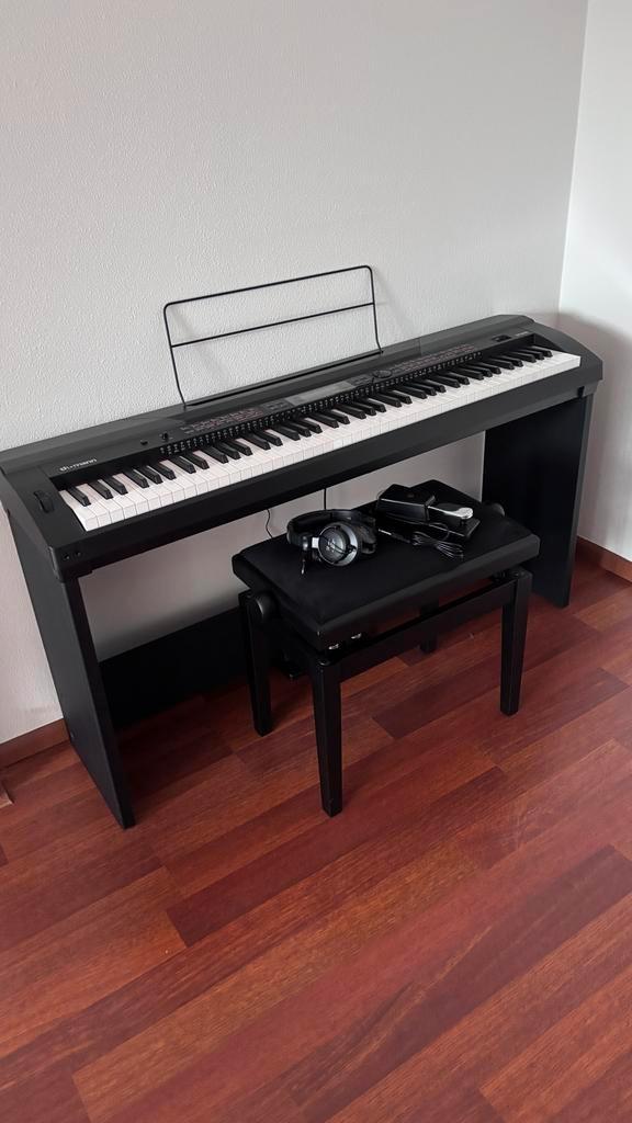 Thomann SP-5600 Deluxe Set Keyboard / Stage Piano, Muziek en Instrumenten, Piano's, Zo goed als nieuw, Piano, Zwart, Digitaal
