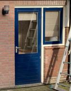 Deurkozijn met zijlicht, Ophalen, Gebruikt, Hout, Deurkozijn