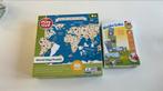 Kroko Loko & world map puzzel, Ophalen, 10 tot 50 stukjes, Gebruikt, 4 tot 6 jaar