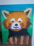 Schilderij Rode Panda - 24x30 cm, Ophalen of Verzenden