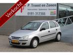 Opel Corsa 1.2-16V Radio-CD speler/NAP/Stuurbekrachtiging/Or, Auto's, Opel, Voorwielaandrijving, Gebruikt, Zwart, 4 cilinders