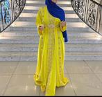 Marokaanse takshita Geel, Maat 38/40 (M), Overige typen, Geel, Ophalen of Verzenden