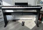 Casio CDP-s100 Digitale piano met gewogen toetsen + pedaal, Ophalen, Zo goed als nieuw, Zwart