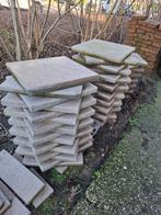 Gratis 47 tegels 40x40 cm - Af te halen, Tuin en Terras, Tegels en Klinkers, Ophalen, Gebruikt, 5 tot 10 m², Beton