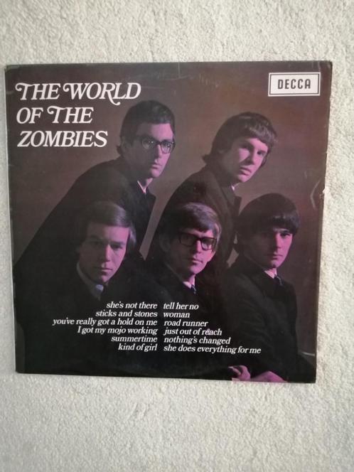 Lp van The Zombies - the World of the Zombies, Cd's en Dvd's, Vinyl | Rock, Gebruikt, Poprock, Ophalen of Verzenden