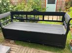 Roemeense klapbank / houten kerkbank, Antiek en Kunst, Ophalen