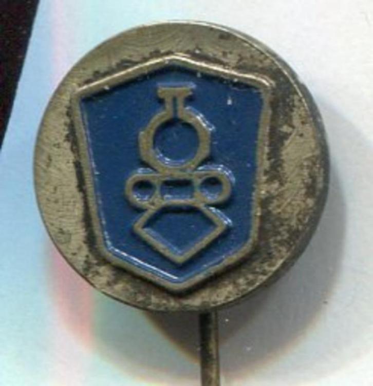 Berliet blauw op zilverkleurig vrachtwagen speldje ( D_208 ), Verzamelen, Speldjes, Pins en Buttons, Zo goed als nieuw, Speldje of Pin