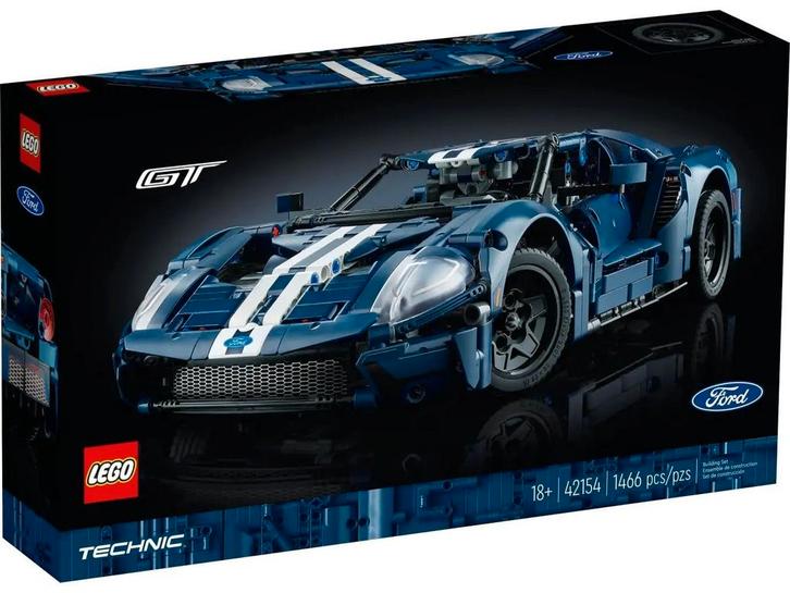 Lego Technic 42154 Ford GT 2022 NIEUW in Doos, Kinderen en Baby's, Speelgoed | Duplo en Lego, Nieuw, Lego, Complete set, Ophalen of Verzenden