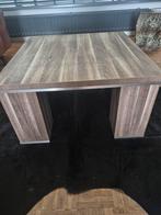 Mooie vierkante salontafel 80x80 cm, Overige houtsoorten, Gebruikt, 50 tot 100 cm, Vierkant