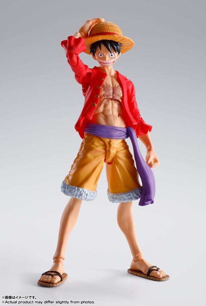 One Piece S.H. Figuarts Action Figure Monkey D. Luffy 14 cm, Verzamelen, Poppetjes en Figuurtjes, Nieuw, Verzenden