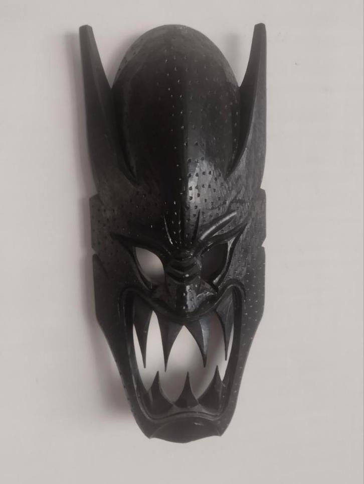 Zeldzaam Duivel Houten Masker in Goede Staat, Antiek en Kunst, Kunst | Niet-Westerse kunst, Ophalen of Verzenden