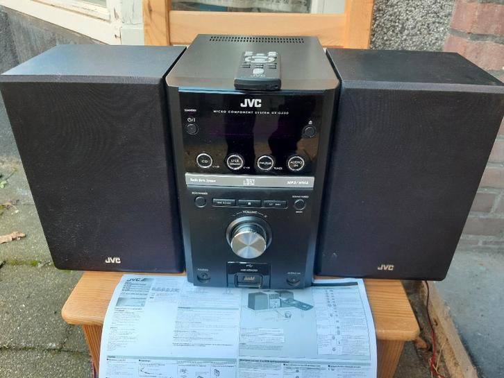 JVC Micro stereo-set model CA - UXG 300, Audio, Tv en Foto, Stereo-sets, Gebruikt, Cd-speler, Tuner of Radio, Sony, Microset, Ophalen