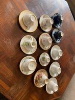 11 Vintage kop en schotel sets –Royal Copenhagen e.a., Ophalen of Verzenden