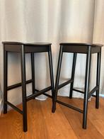 Barkruk Rönninge | IKEA | 2 stuks, Huis en Inrichting, Barkrukken, Ophalen, Met voetsteun, 60 tot 90 cm, Zo goed als nieuw