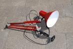 Architectenlamp  bureaulamp rood, Gebruikt, Vintage, Ophalen of Verzenden, Nvt