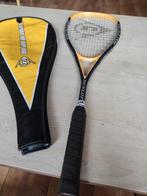 Dunlop Black Max Squash Racket met Hoes, Ophalen of Verzenden, Dunlop, Nvt, Nvt