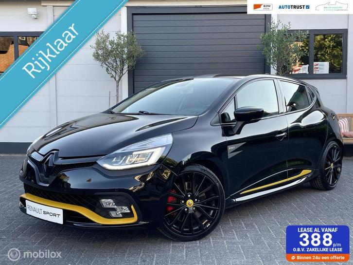 Renault Clio 220pk R.S. Trophy RS18|RIJKLAAR|BOSE|LEER|NR299, Auto's, Renault, Bedrijf, Te koop, Clio, ABS, Achteruitrijcamera
